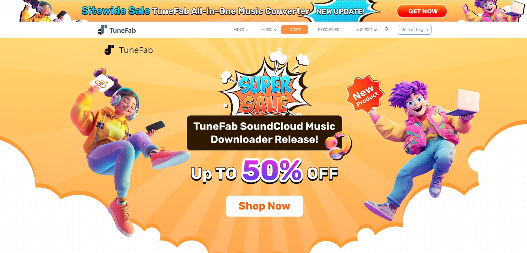 TuneFab SoundCloud Music Converter Officially Launches – Get Up to 50% Off in the Sitewide Sale!