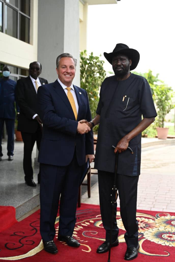 U.S. Center for Diplomacy South Sudan President to United