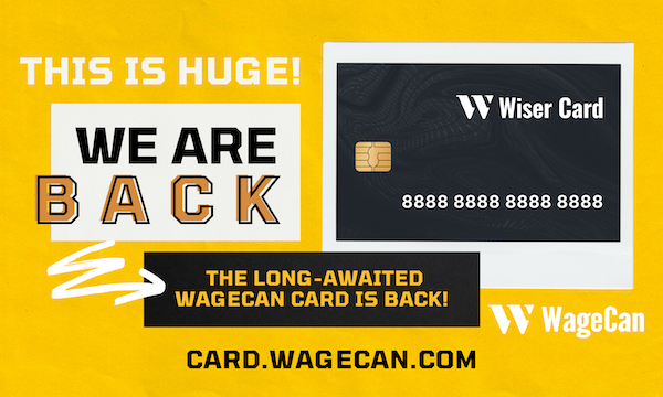 wagecan crypto card