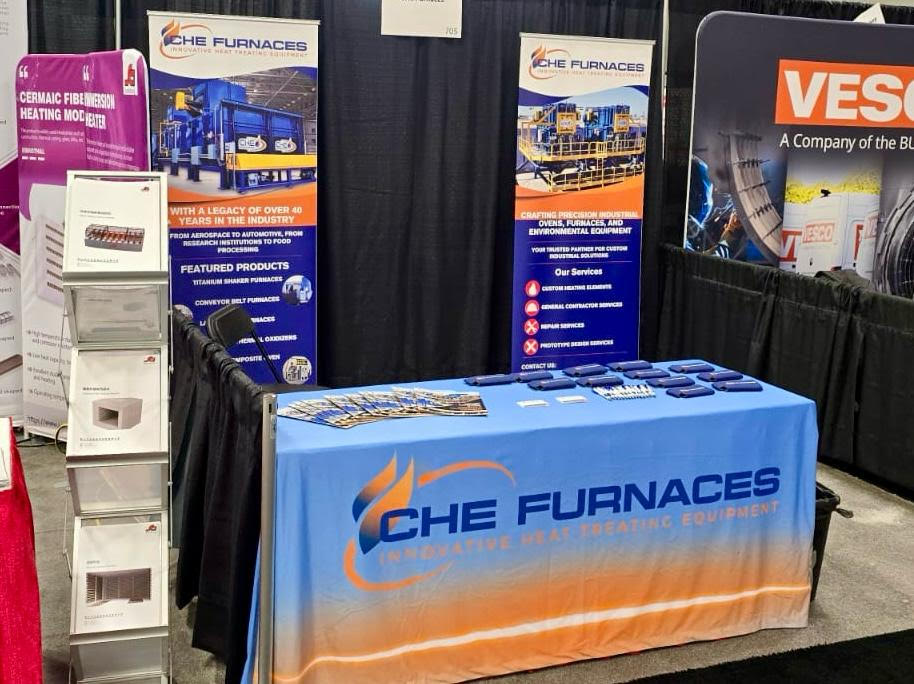 CHE Furnaces Showcases Cutting-Edge Pyrolysis Technology at Furnaces North America 2024