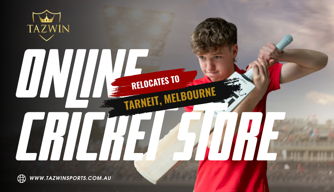 Tazwin Sports – Online Cricket Store Relocates to Tarneit, Melbourne