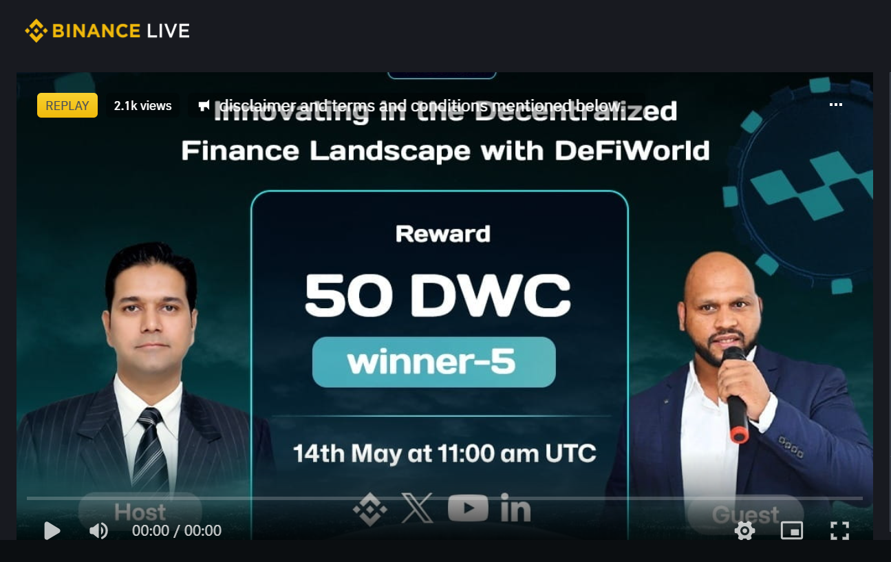 Successful AMA Session Explores Innovations in Decentralized Finance with DeFiWorld