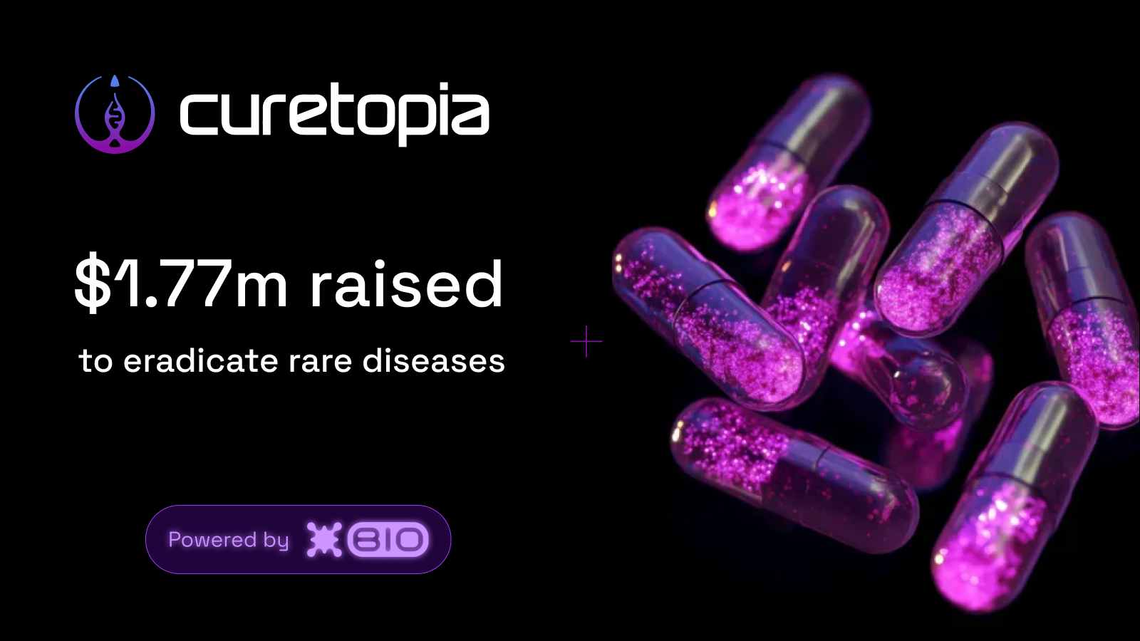 Biotech Community Curetopia Raises $1.77M to Advance Rare Disease Cures with Blockchain