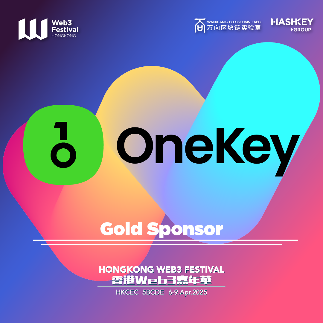 OneKey Joins Hong Kong Web3 Festival 2025 as Gold Sponsor TechBullion